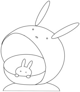うさぎ（卯年）のイラスト