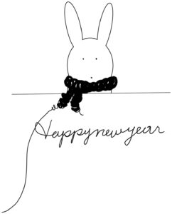 うさぎ（卯年）のイラスト