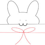 うさぎ（卯年）のイラスト