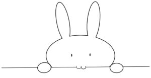 うさぎ（卯年）のイラスト