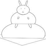 うさぎ（卯年）のイラスト