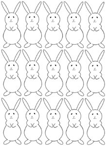 うさぎ（卯年）のイラスト