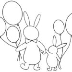 うさぎ（卯年）のイラスト