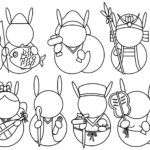 うさぎ（卯年）のイラスト