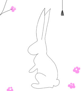 うさぎ（卯年）のイラスト